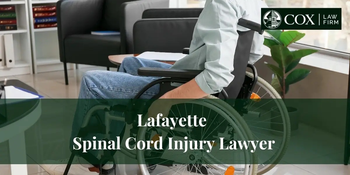 lafayette spinal cord injury lawyer